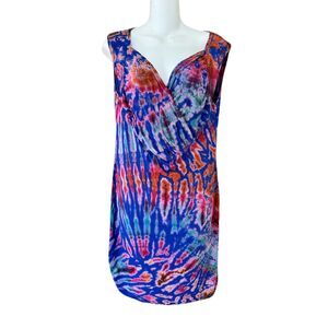 Kathmandu Imports Tie-Dye Beach Dress – Made in Thailand – One Size (fit Small)